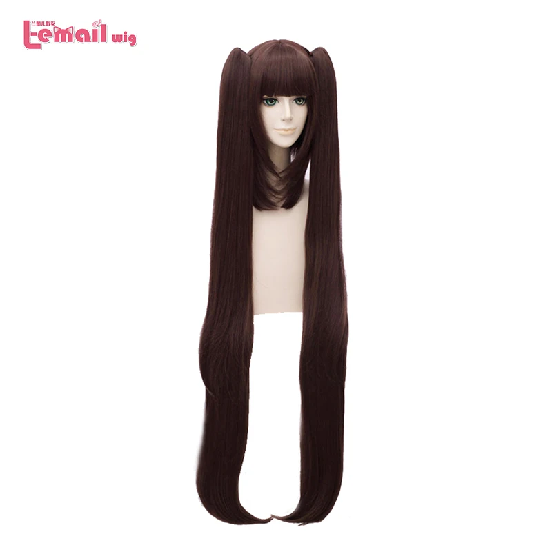 

L-email wig Game Nekopara Cosplay Wigs Chocolat and Vanilla Cosplay Wig Synthetic Hair Perucas Cosplay Wig