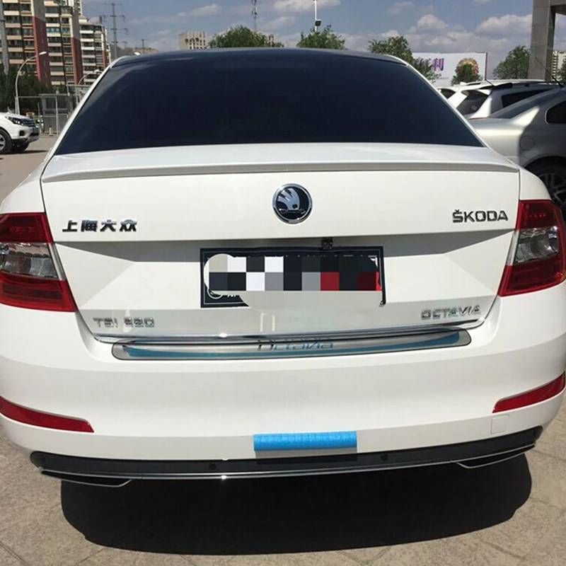 Спойлер для Skoda Octavia 2015 2016 2017 декоративное заднее крыло автомобиля