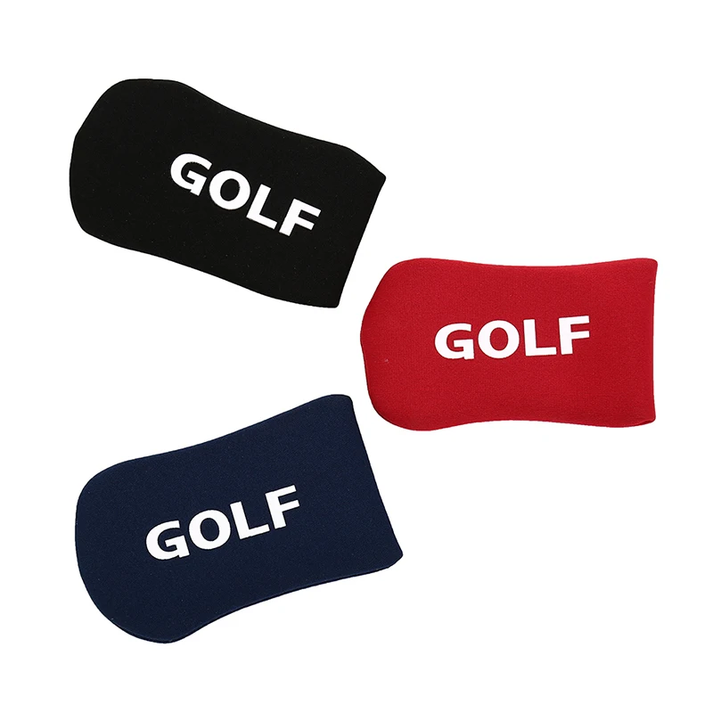 

1Pc Nylon Protection Case Black/Red/Blue Golf Club Iron Putter Headcover Set