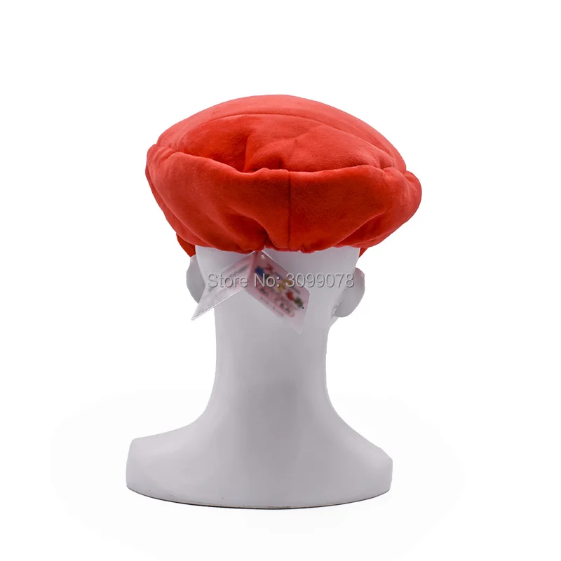 Super Mario Red Odyssey 2018 New Mario Cap Wearable Caps Unisex Adjustable Cotton Costume Halloween Plush