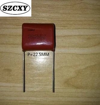 

New and original 10PCS CL21X 106 250V P22.5 (10UF 250V ) film capacitor 24*21*11.5