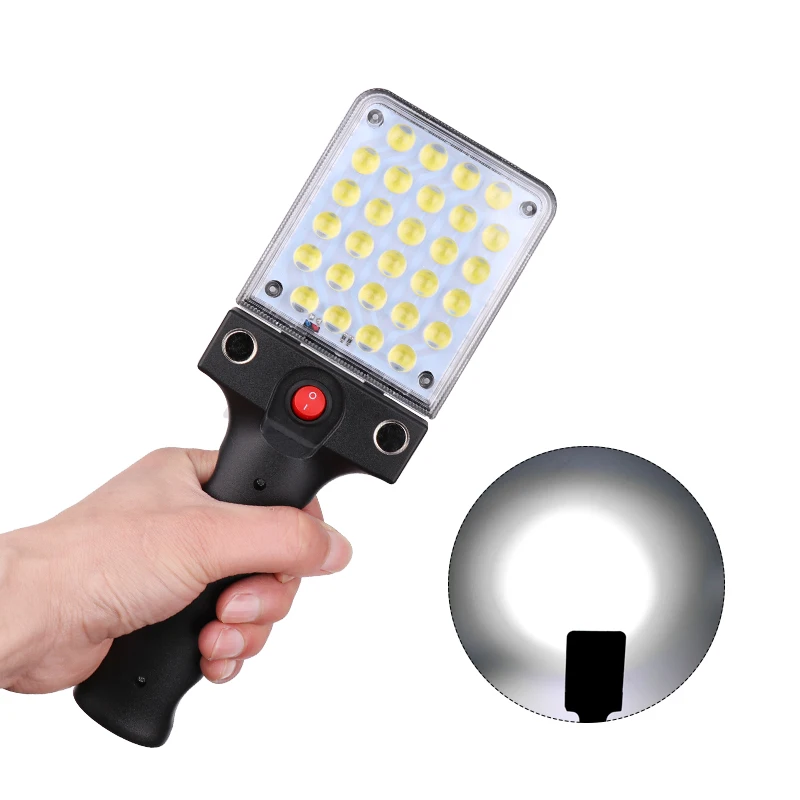 

Handheld Movable Work Lights USB Charging Multi-functional Folding Emergency Lights Portable LED Flashlight Work Lights