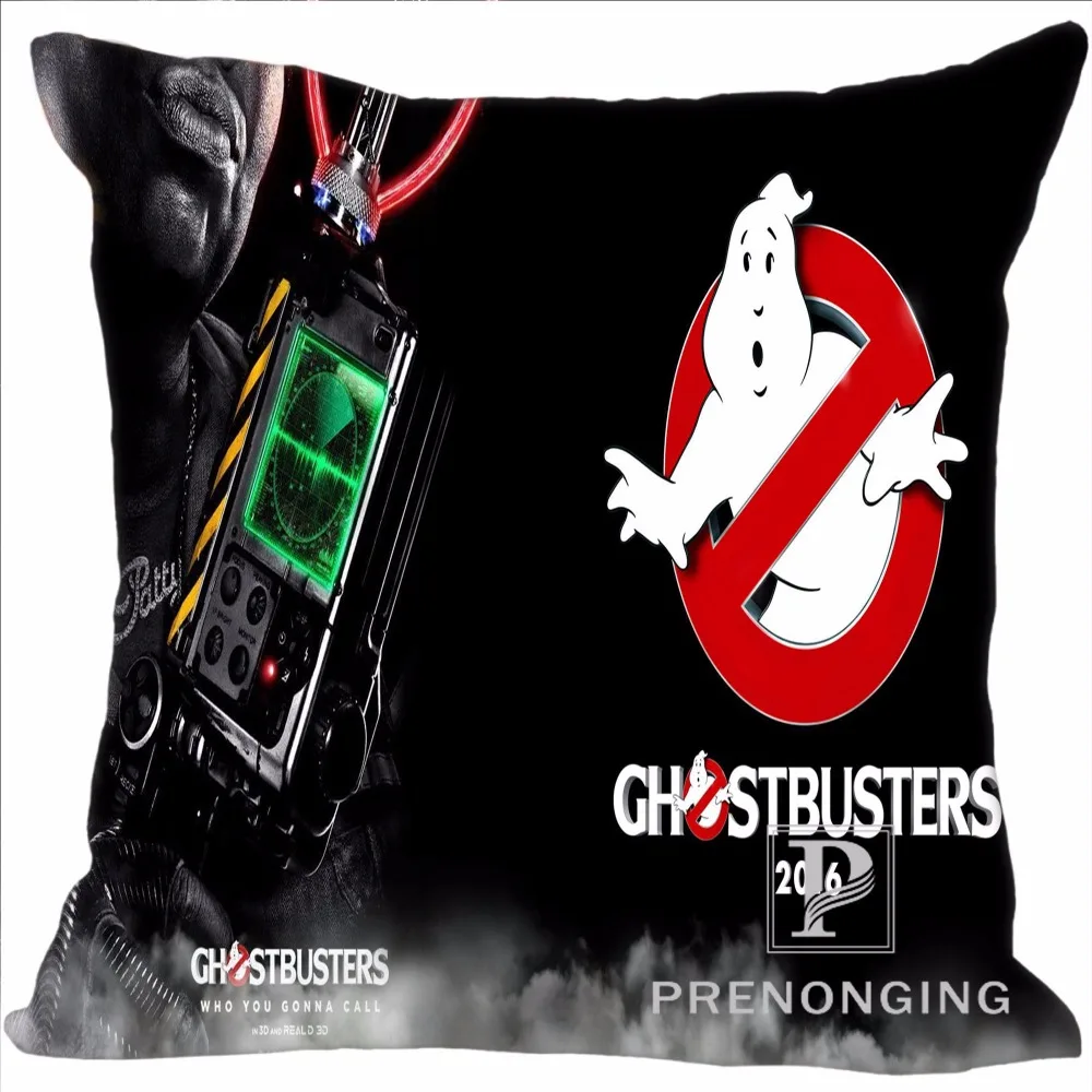 Изготовленная на заказ Наволочка, чехол для Ghostbusters квадратная Подушка на молнии 20x20 см, 35x35 см(с одной стороны) 180117#153