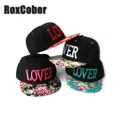RoxCober женские Snapback Hat LOVER вышивка бейсболки для женщин Регулируемый пляж хип хоп шапки Street танцевальные головные уборы кепки женщин