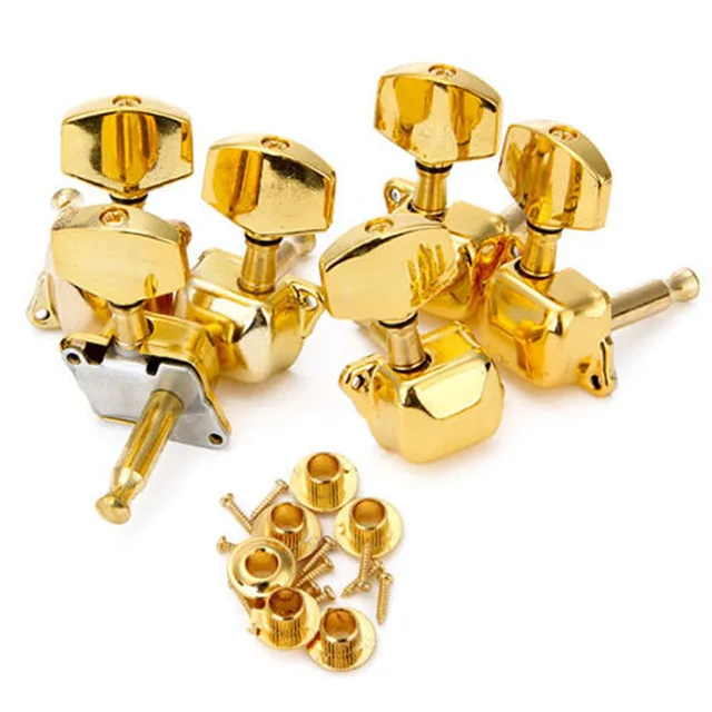 Acoustic Guitar String Semiclosed Tuning Pegs Tuners Keys Machine Heads 3L3R