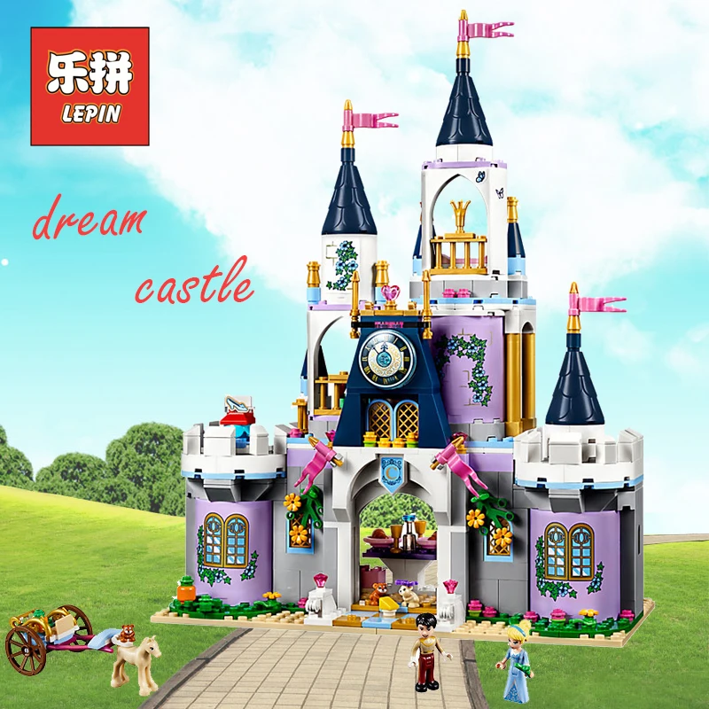 

Lepin 25014 Friends Girls Movie Series The 41154 Dream Castle Set building Blocks Bricks Legoinglys Educational Toys Kids Gift
