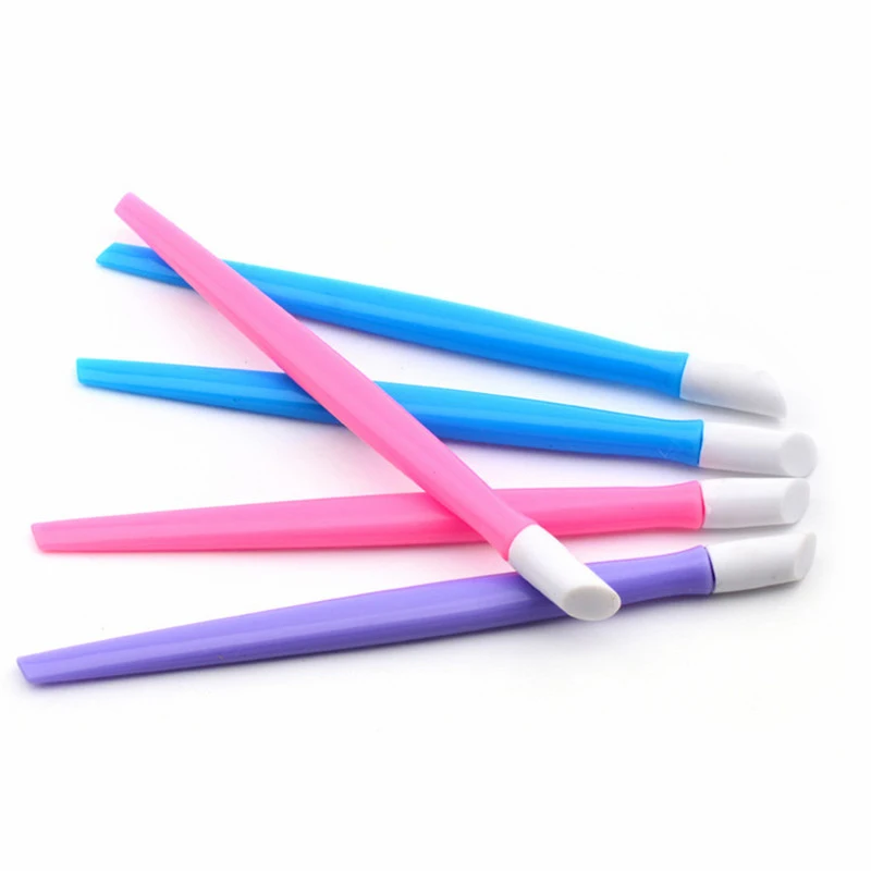 

1PC Sticks Nail Cuticle Pusher Remover Manicure Orange Stick Nail Care Tools Random Color