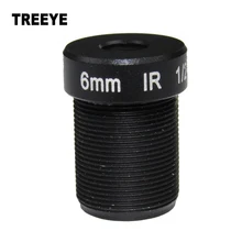 HD 5,0 мегапиксельная камера 6 мм объектив для камеры видеонаблюдения m12 Ирис M12 F2.0 1/2. " для AHD HD IP камера видеонаблюдения Камера объектив