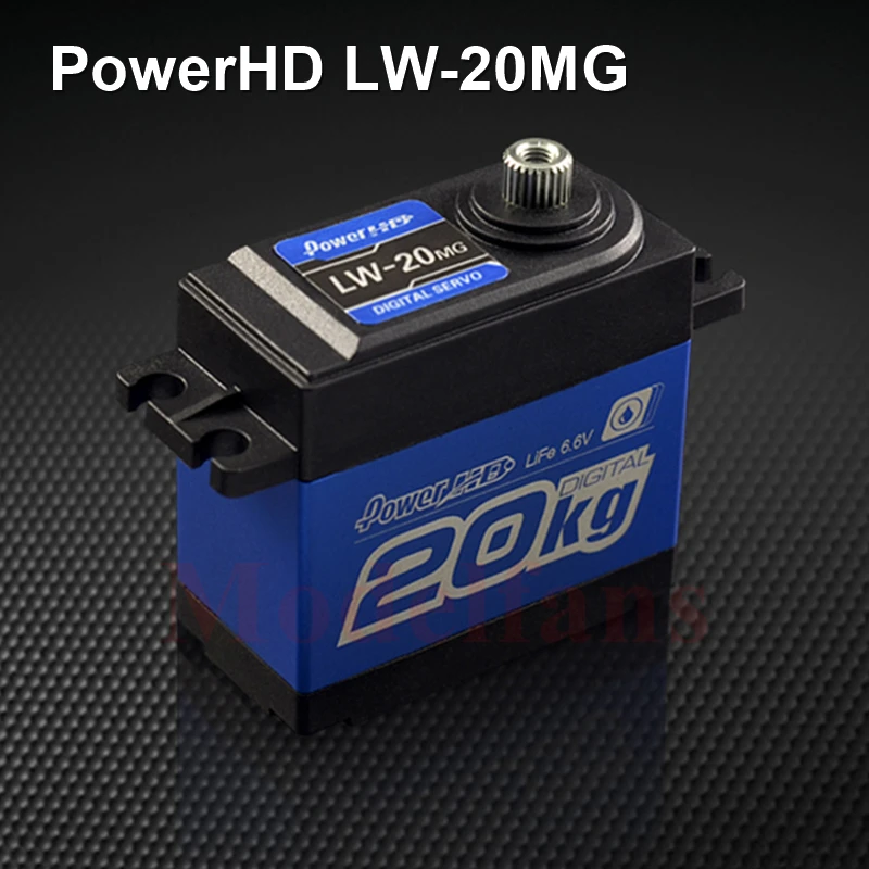 

POWER HD LW-20MG 100% Waterproof Digital Servo 20kg/60g for 1/8 1/10 RC Cars RC Airplanes