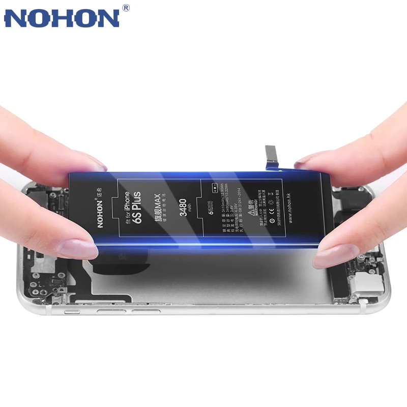 Nohon аккумулятор для Apple iPhone 6S 6 S Plus 7 6splus iPhone6 iPhone7 6G 7G батарея Замена высокой емкости