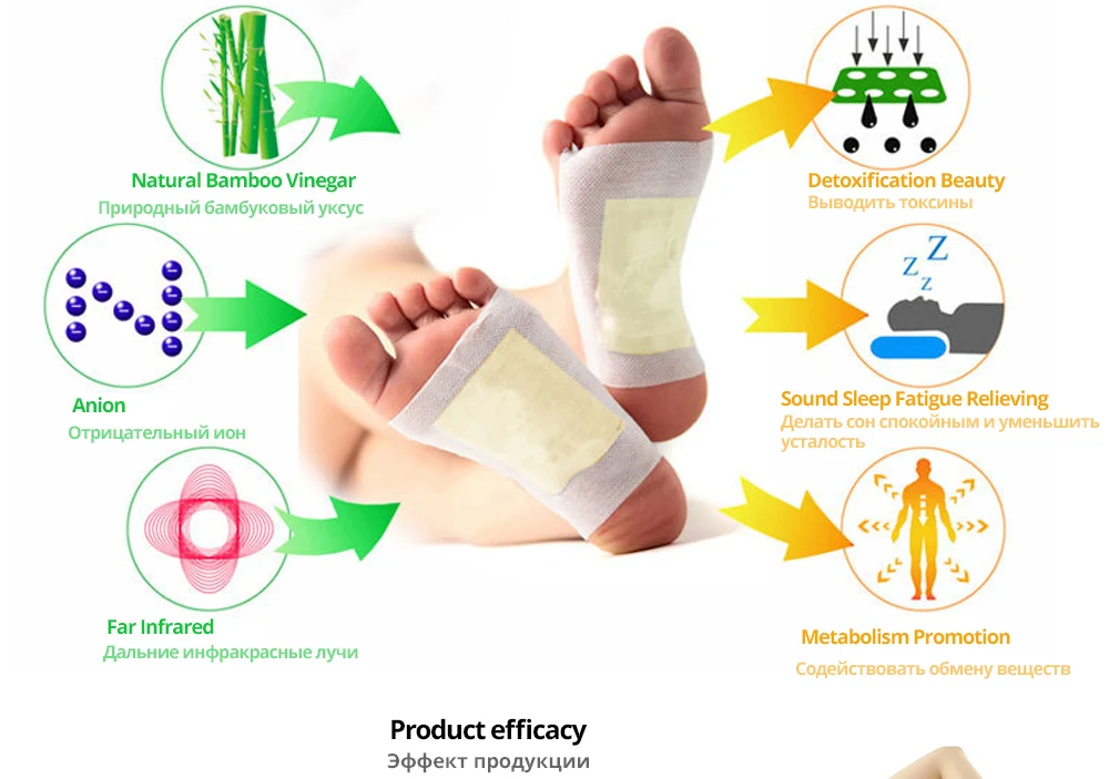 10 шт/5 посылка, детоксикационные подушечки для ног, пластырь для детоксикации токсинов с клеем, поддерживающий форму, забота о здоровье, инструмент для ухода за ногами