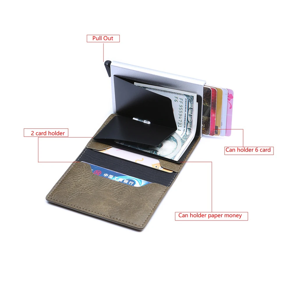 Новый Смарт Rfid кошелек держатель кредитной карты наклейка визитная карточка
