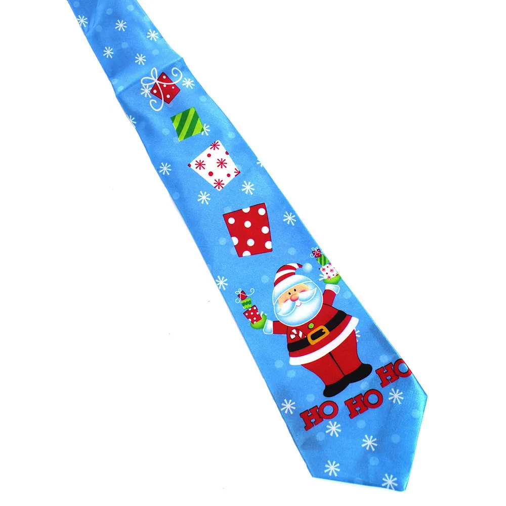 

Butterfly New Design 100% Silk Christmas Santa Tree Reindeer Print Floral Tie Xmas Halloween Festival NecktieY420