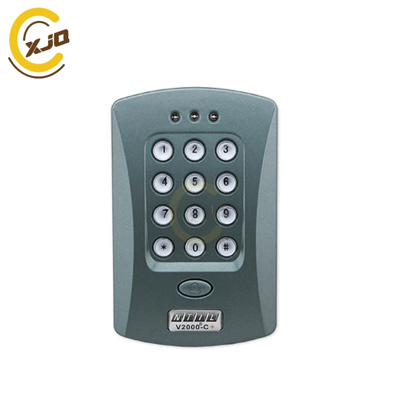 XJQ 125 кГц RFID карта Пароль двери контроля доступа 1000 пользователей Бесконтактная карта Клавиатура контроля доступа Лер