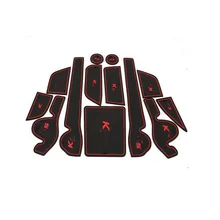 Non-slip Interior pad door mat Cup mat car sticker Fit For KIA K5 OPTIMA 2010 2011 2012 2013 2014 13pcs