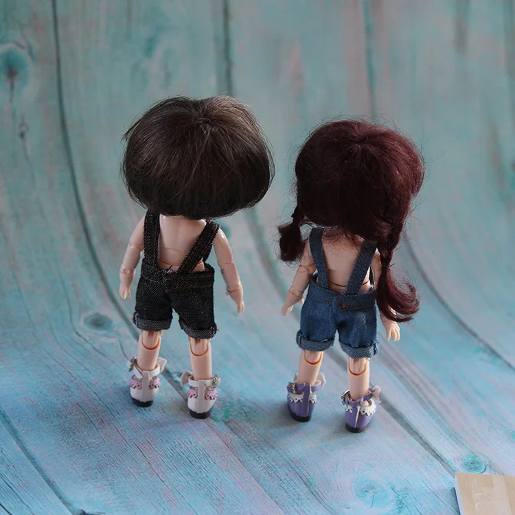 Bjd doll s тканевые джинсы шорты для bjd doll s 1/12 SD bjd doll