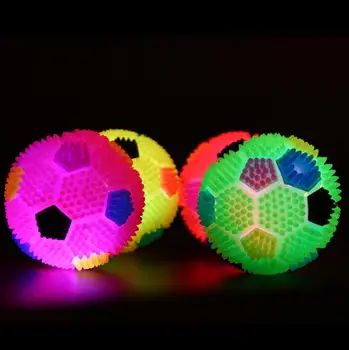 

1pcs Bite-Resistant Fun Ball Dog Toy Rubber Glowing Sound Toy Dog Toy Pet Products For Dog Sale Goods For Pet D694