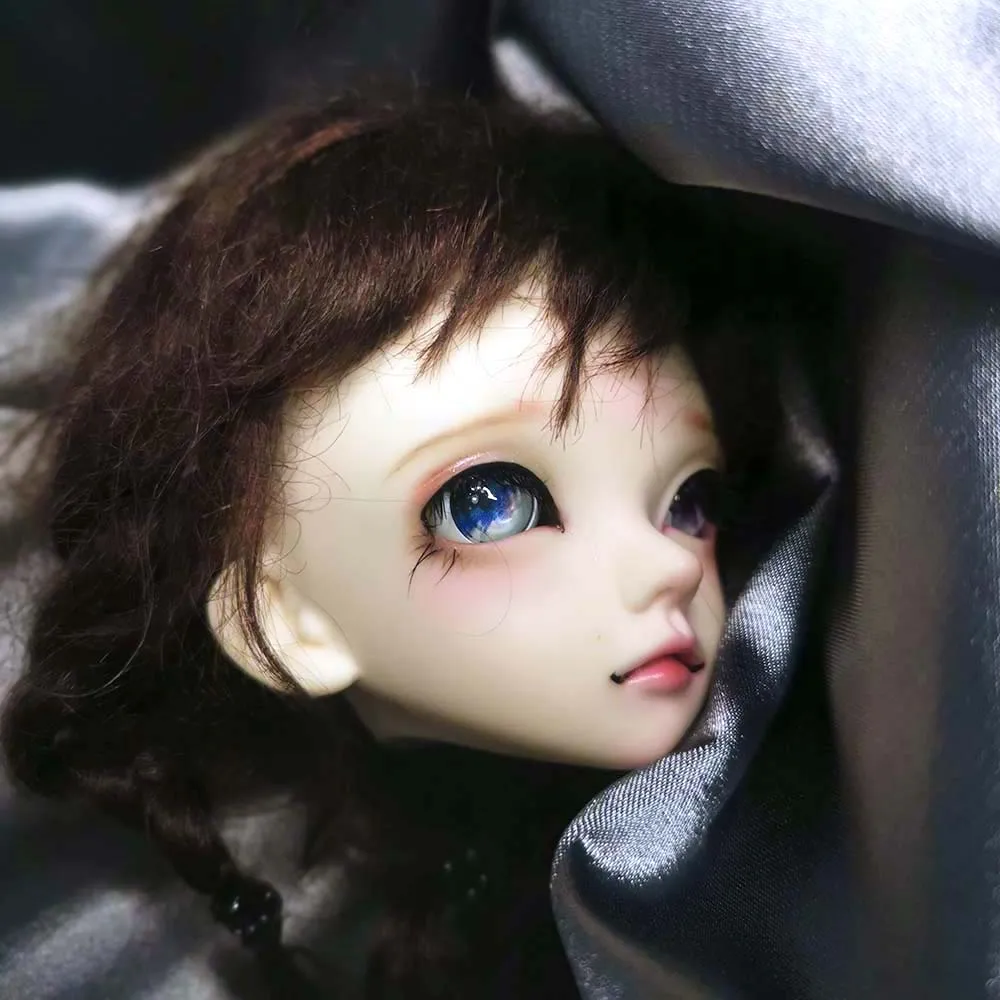 1/6 BJd глаза мультфильм 3d глаза Синий Розовый Фиолетовый шин 1/4 1/3 1/8 BJD SD MSD кукла 10 мм 12 мм 14 мм печать пластиковые BJd куклы аксессуары