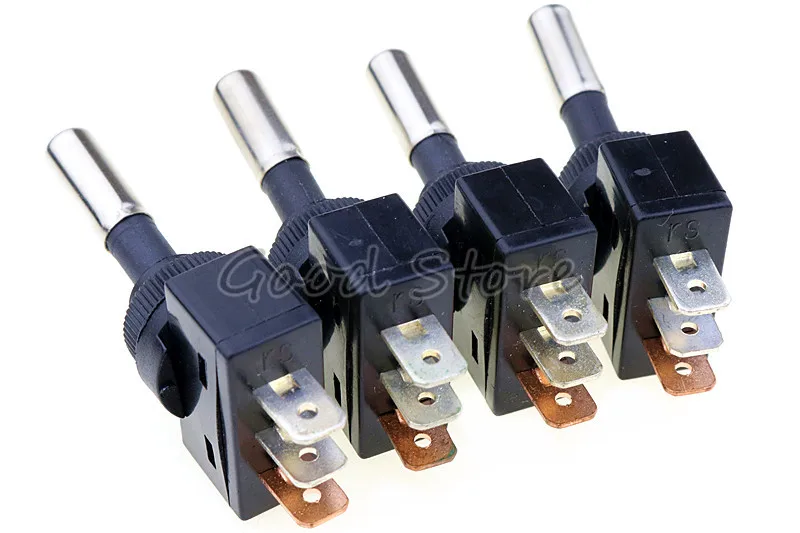 1 шт. ASW 15D 12V 20A авто светодиодный светильник переключатель кулисный 3Pin SPST