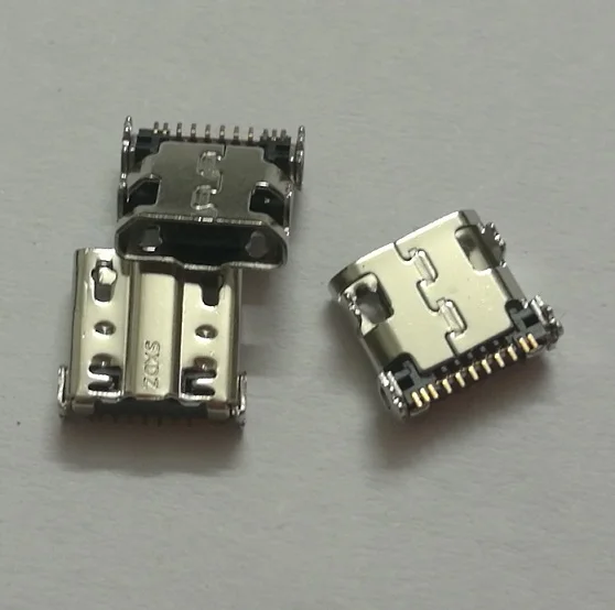 50 шт./лот для Samsung Note2 N7100 N7102 N7108 I9500 N719 S4 I9505 зарядный порт USB разъем зарядного