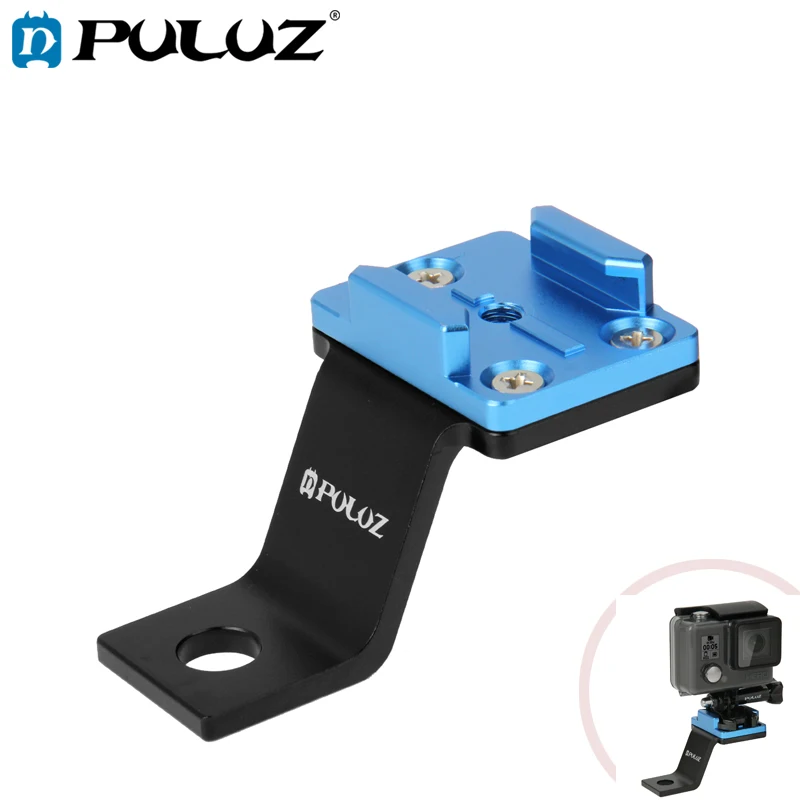 

PULUZ Bike Amount For GoPro HERO6 8.5*4.5*2.5cm Fixed Metal Motorcycle Holder Mount For Go Pro Hero5 Session