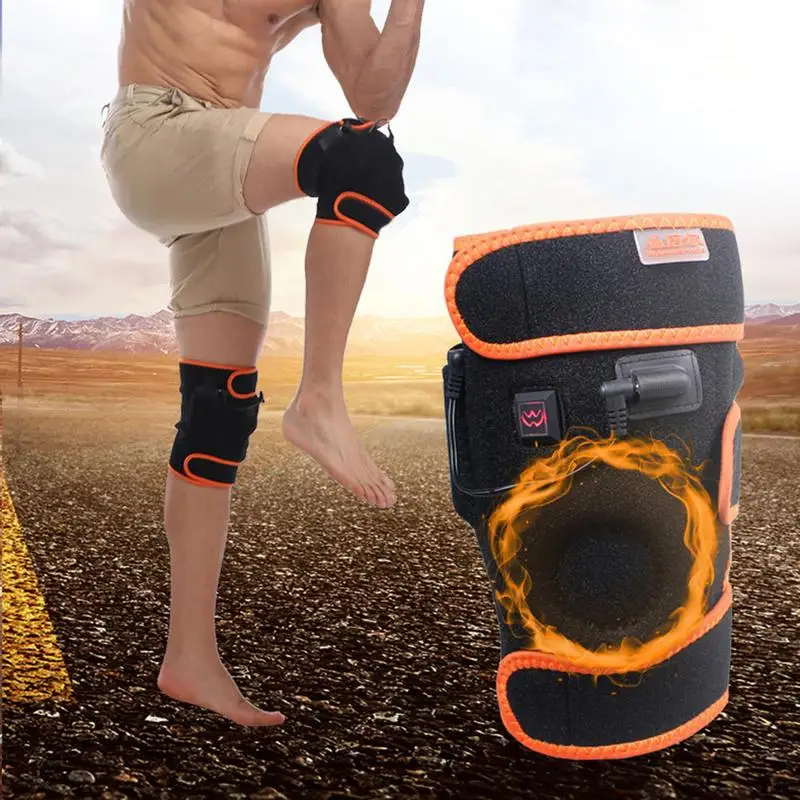 

Outdoor Dual-Use Thermostat Usb Electric Heating Warm Knee Pads Heating Charging 5 Files Controllable