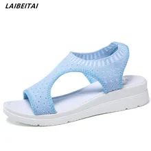 Женская летняя обувь пляжные летние сандалии черного цвета, большие размеры 35-41, школьная обувь для девочек