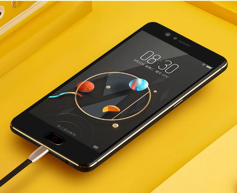 Закаленное стекло с полным покрытием для ZTE Nubia M2 Защитная пленка экрана