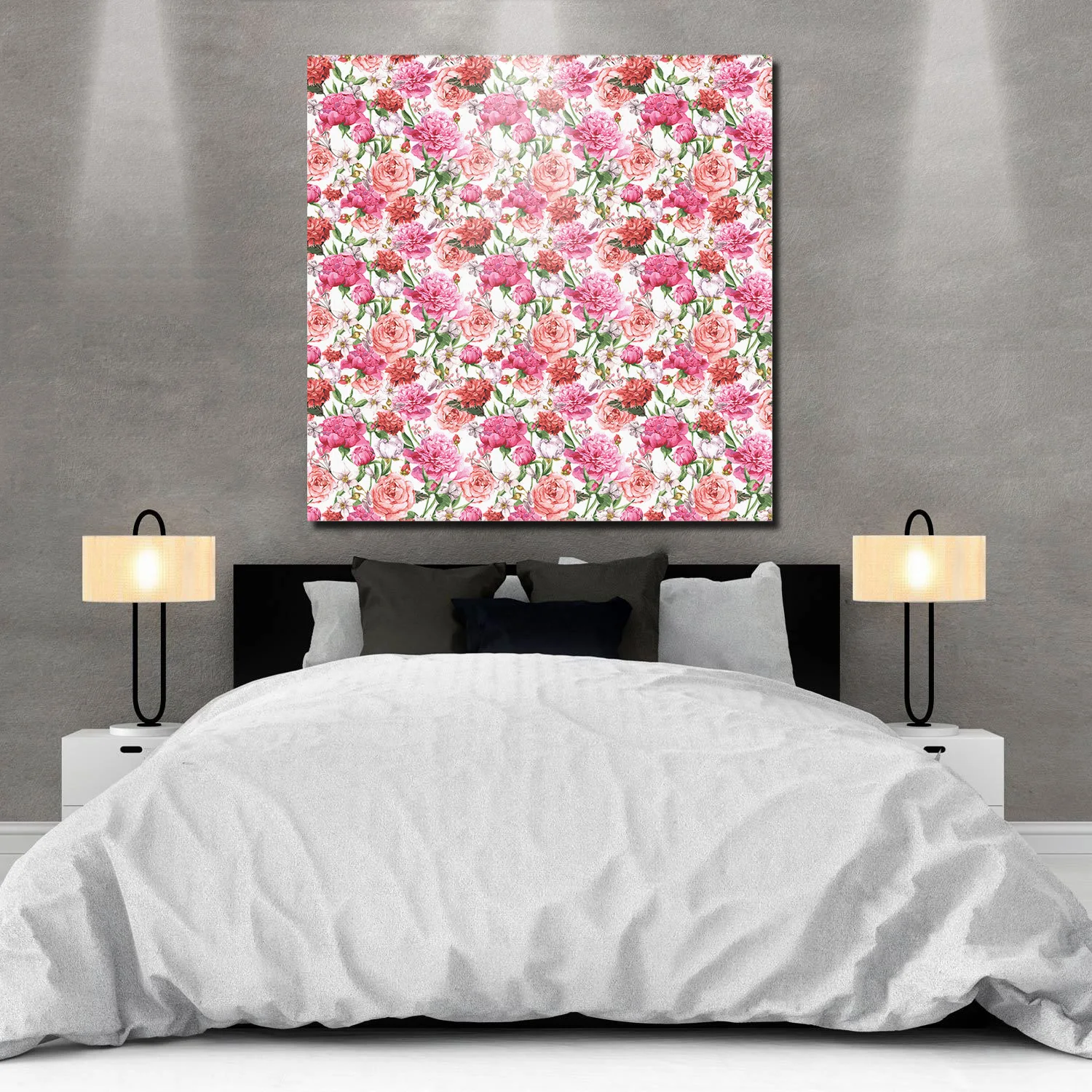 ArtStore розовые цветы Пион картина с розой масляными красками галерея обертки