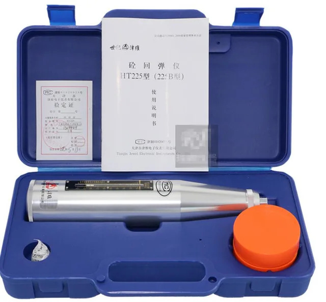 

Portable Schmidt Hammer Concrete Rebound Test Hammer Concrete Test Hammer High Polymer Material Shell Resiliometer HT-225B