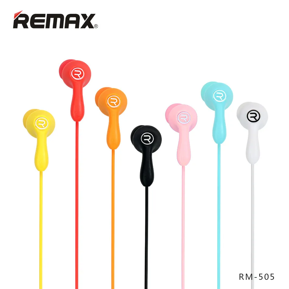 REMAX colorful конфеты Проводные вставные наушники высокого fidelit блок гарнитуры с