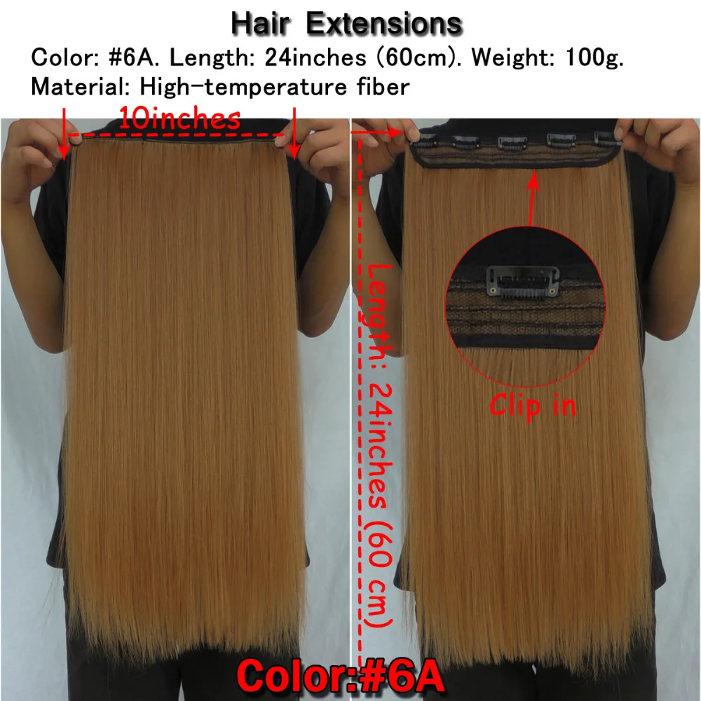 Wjz10060/5 шт./Xi. rocks парик Синтетический 25 цветов клип парики для наращивания волос женские прямые зажимы штук 60 см длина шиньон
