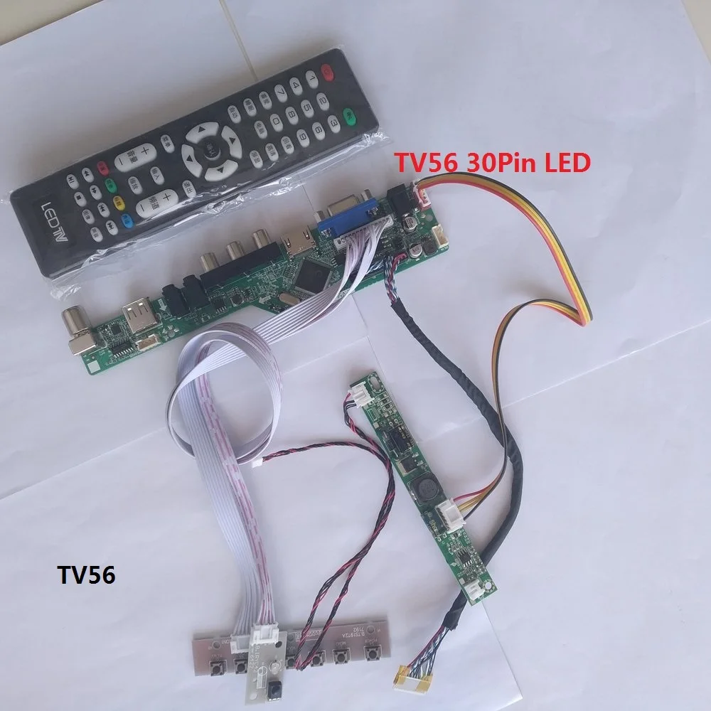  TV HDMI USB LCD VGA AV LED Controller driver Board Card For 21.5