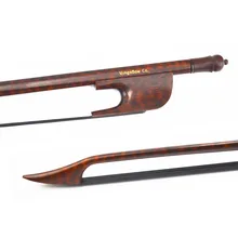 Black Horse Hair Snakewood Material Baroque Violin Bow! Wild Sound Easier Control, Snake Wood Material 4/4 Barock Lighter Bow