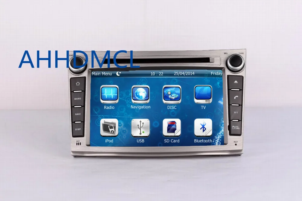

AHHDMCL Car Multimedia Player DVD Stereo Audio Radio GPS Navigation For Subaru Outback Legacy