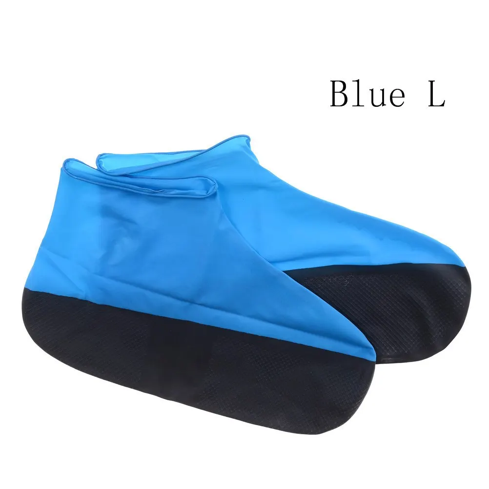 Водонепроницаемые бахилы для мужчин и женщин, эластичные латексные дождевики, легко переносить обувь, устойчивый Защитный изоляционный элемент, 1 пара