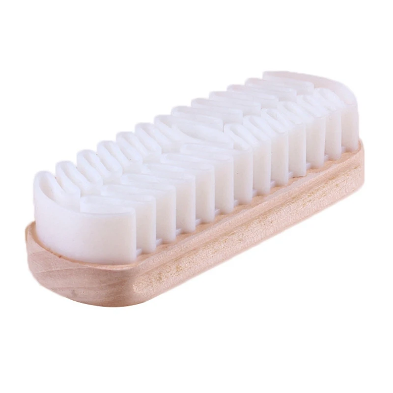 

Hot Higt Quality White Rubber Crepe Shoe Brush Leather Brush For Suede Boots Bags Scrubber Cleaner