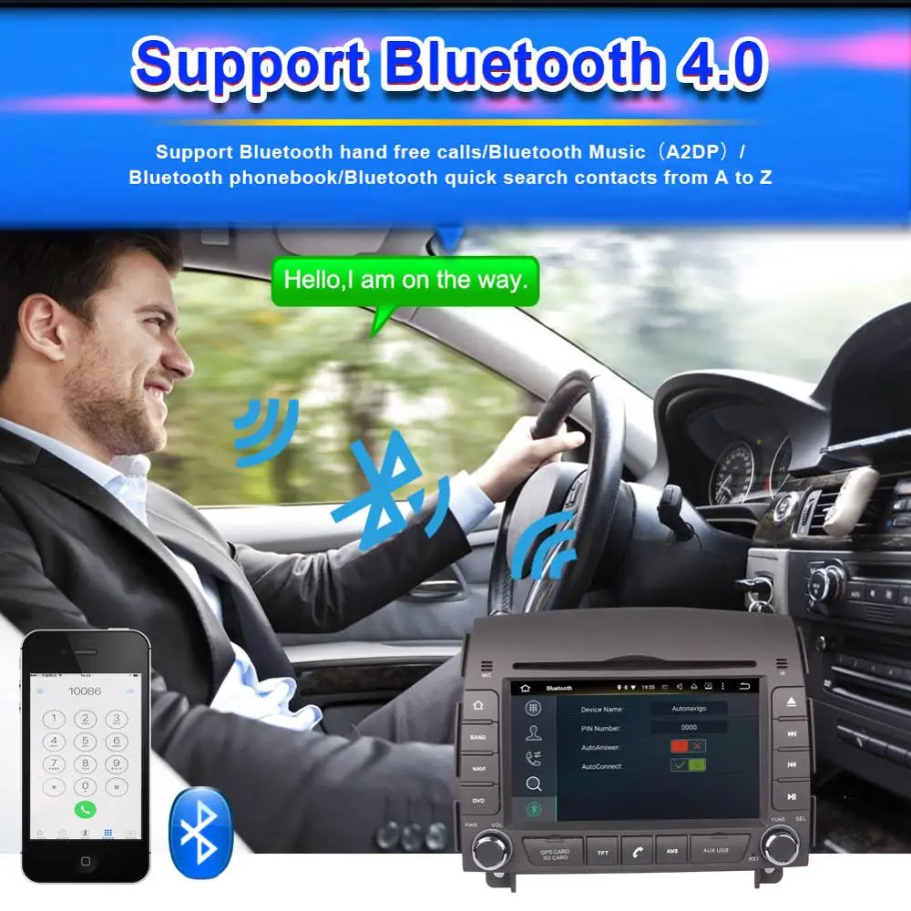 Top 2 Din Android 9.0 Octa Core 4GB RAM Car DVD Player GPS Head Unit For Hyundai Sonata NF 2006+ Radio Stereo Multimedia SWC BT 3 Top 2 Din Android 9.0 Octa Core 4GB RAM Car DVD Player GPS Head Unit For Hyundai Sonata NF 2006+ Radio Stereo Multimedia SWC BT 3