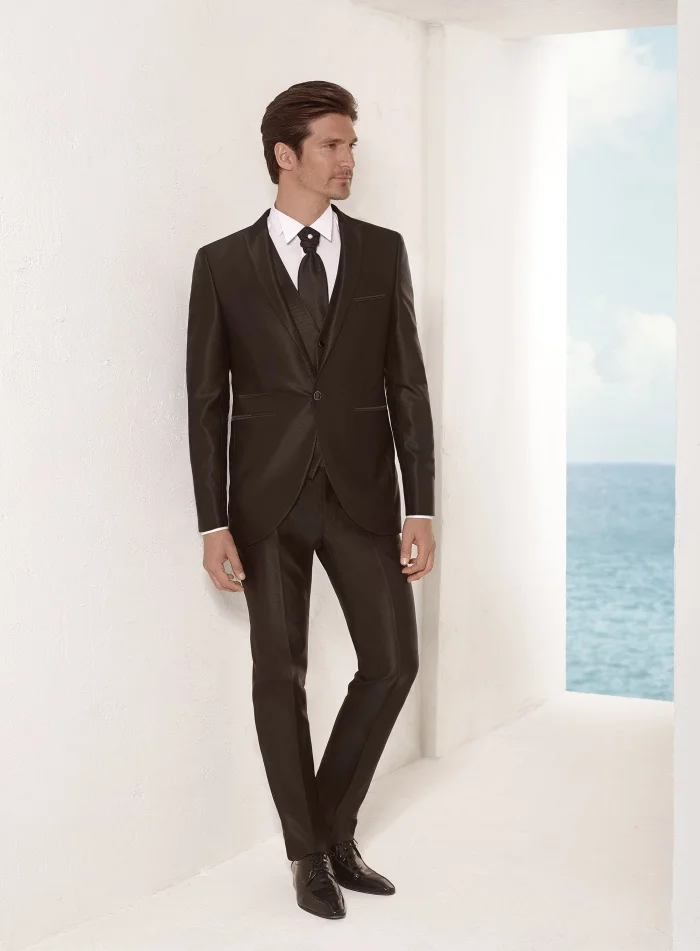 Latest Coat Pant Designs Black Stain 