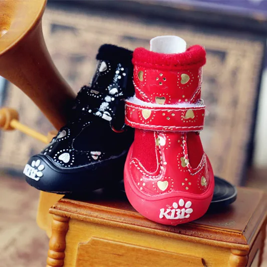 Small Dog Shoes Bling Love Pet Shoes for Puppies Cats Spring Autumn