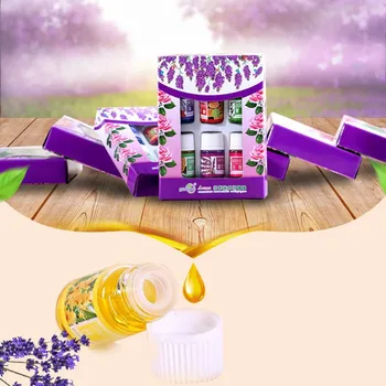 

6pcs/set Skin Care Beauty Makeups 100% Pure Essential Oils Variety Fragrance Spa Bath Massage Essential oil Cosmetic 2017