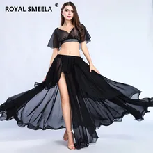 Горячая Высший сорт высокого качества сексуальный набор костюма для танца живота одежда для танца живота топ и юбка-ZH8810