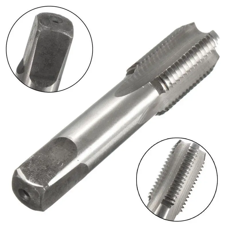 G1/8 1/4 3/8 1/2 3/4 1 BSP HSS Taper Pipe Tap Metal Screw Thread Cutting Tool ► Photo 3/6