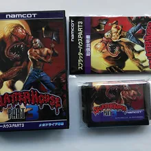 MD игра: Splatter House часть 3(японская версия! Коробка+ руководство+ картридж
