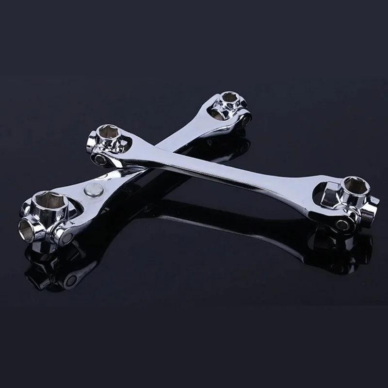 

1 PC New 8 In 1 Flexible Dog Bone Multi Functional Hexagon Socket 8-in-1 Dog bone Metric Wrench with Magnet 12mm to 19mm
