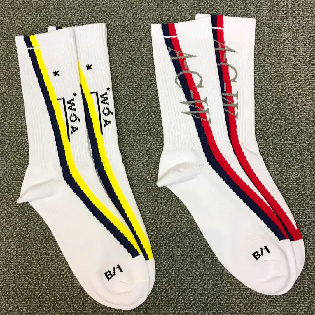 

ACW Men Women Socks A-COLD-WALL B/1 19SS Best Version Cotton VETEMENTS Kanye Wes Justin Bieber Harajuku A-COLD-WALL Socks
