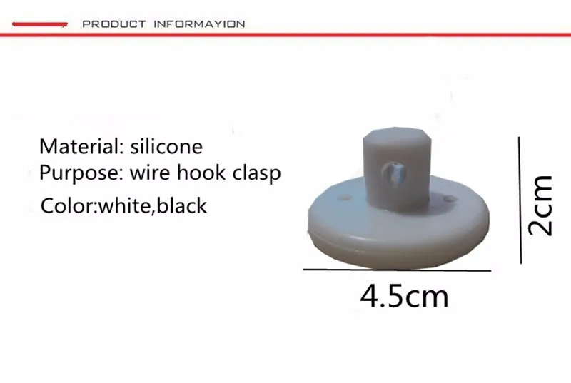 Кабельный зажим проволочный крюк силикагель силиконовый материал для длинная Проводная Подвесная лампа DIY запчасти