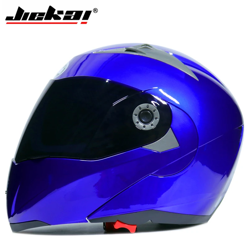 Новое поступление DOT sticker JIEKAI 105 откидной мотоциклетный шлем motocicleta casco шлемы для мотокросса гоночный шлем M L XL XXL - Цвет: c4