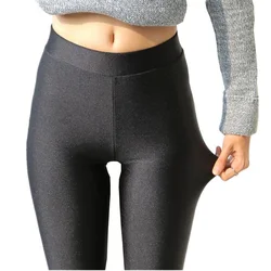 Neon Leggings Women Multiple Color Black Legging Skinny High Elastic Pants Casual Fluorescent Shiny Pant Leggings Neon Leggings Women Multiple Color Black Legging Skinny High Elastic Pants Casual Fluorescent Shiny Pant Leggings