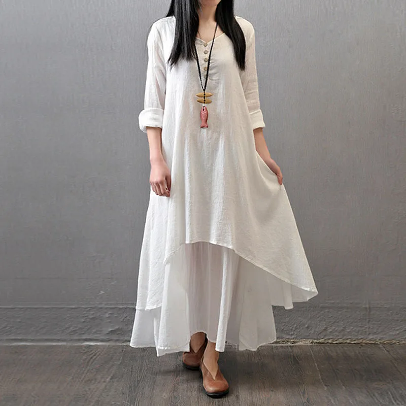 

Loose Maternity Dresses For Pregnant Women Clothes Casual Long Sleeve Pregnancy Vestidos Gravidas Dress Maternity Clothing 2019